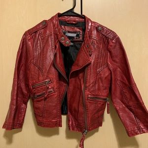 Daytrip x Moto Faux Leather Jacket